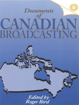 cover image of Documents of Canadian Broadcasting